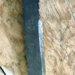 c.1816-1830 Pioneer sword - transition from saw to blade