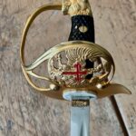 Spanish Army Officer's Sword 1943 Pattern (Copy) St. John's Eagle and the Cross of Santiago on Guard