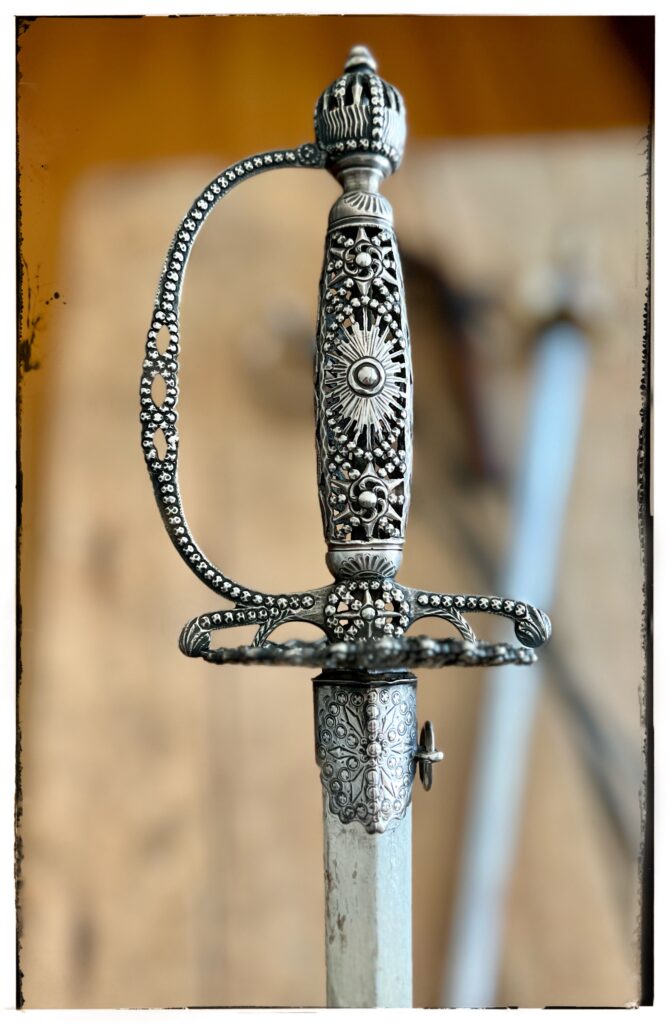 English Silver-Hilted Smallsword